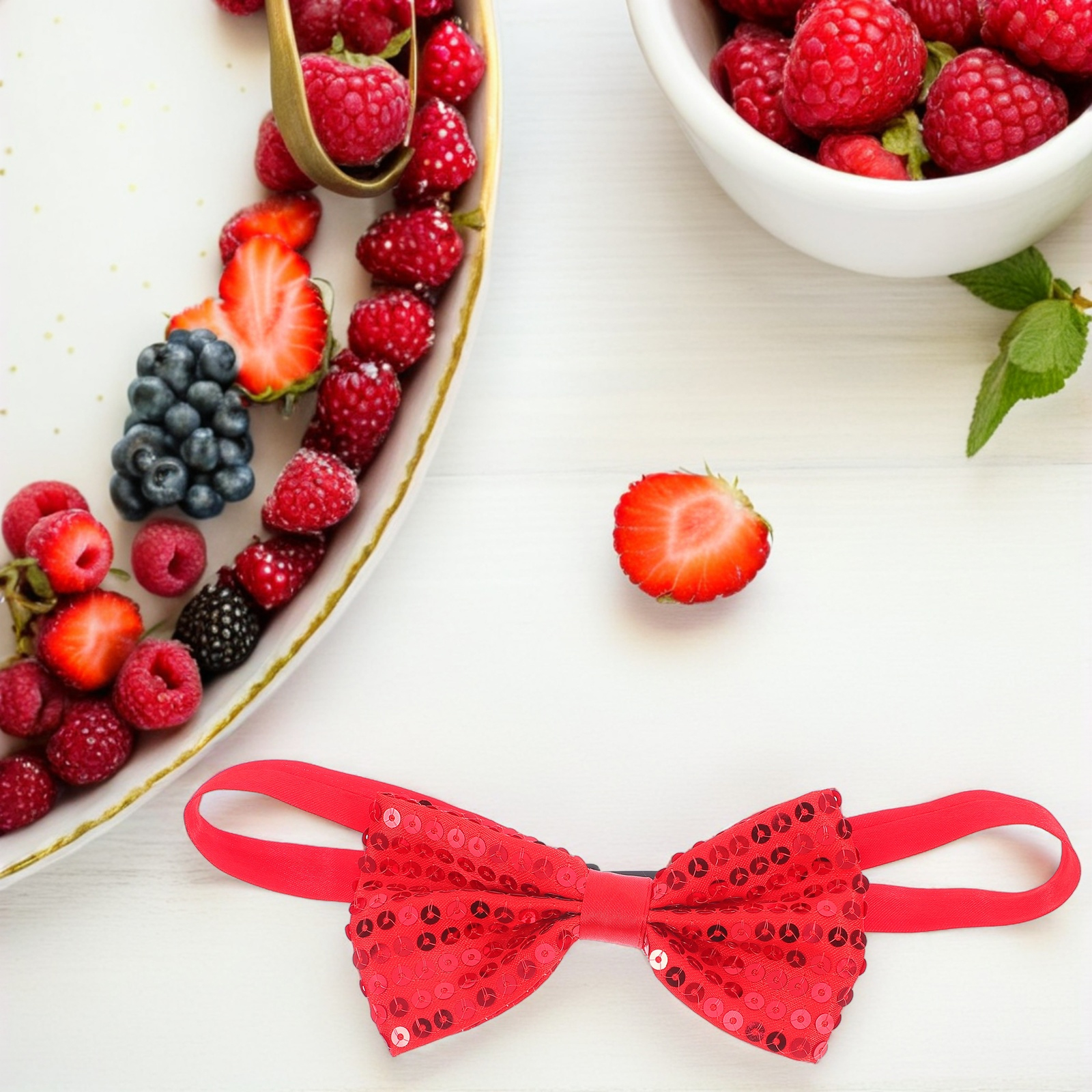 5Pcs Children Sparkly Sequin B - Bow Tie Pre Tied recensie en prijs