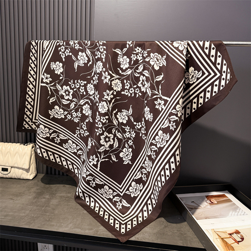 1pcs 90*90cm Floral Printed La - Bandana Cotton recensie en prijs