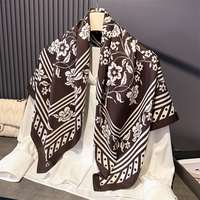 1pcs 90*90cm Floral Printed La - Bandana Cotton recensie en prijs