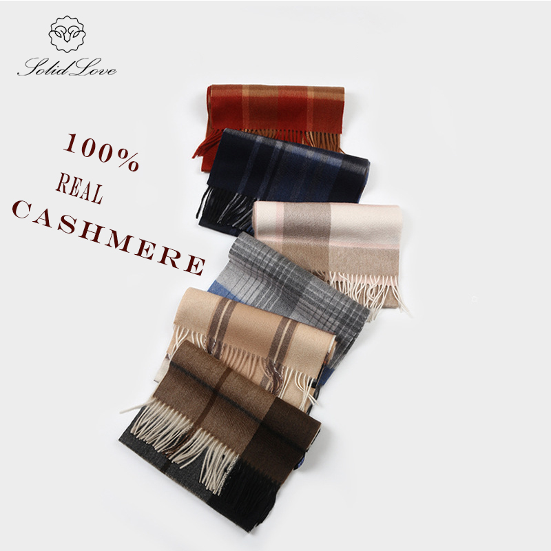 100% Cashmere Scarf   Plaid  W - Muffler Men Wool recensie en prijs