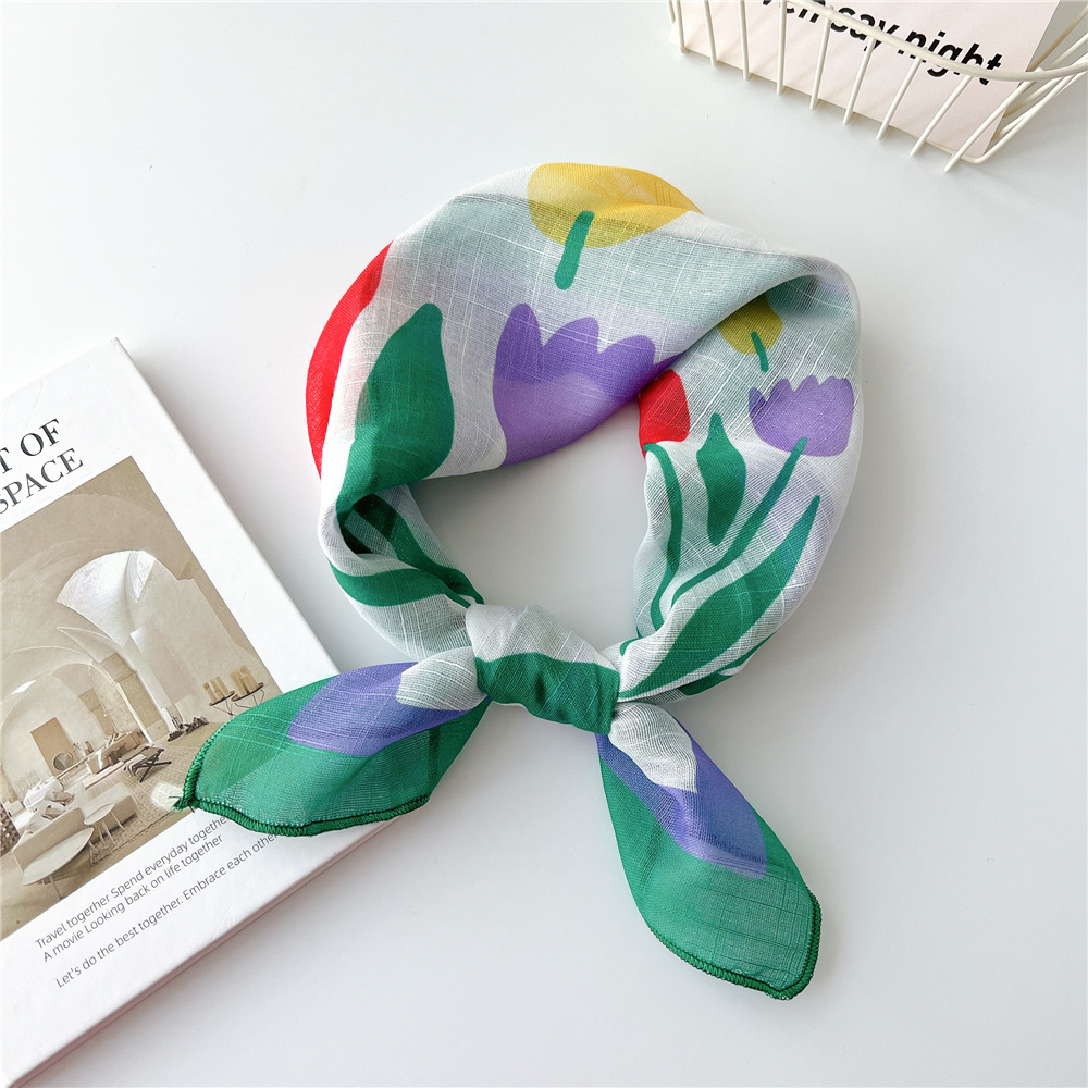 Spring Autumn Scarf Chic Fashi - Bandana Cotton recensie en prijs