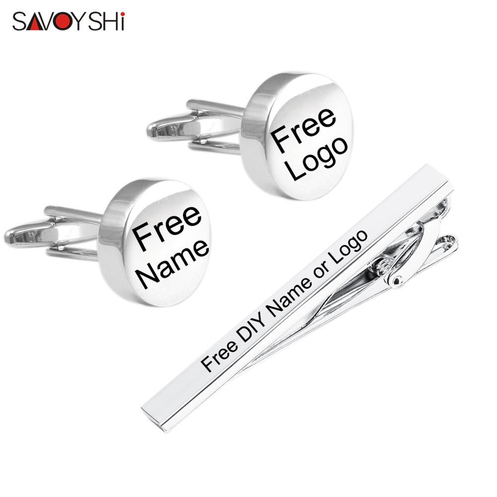 SAVOYSHI Free Engraving Name C - Tie Bar Set Gift recensie en prijs