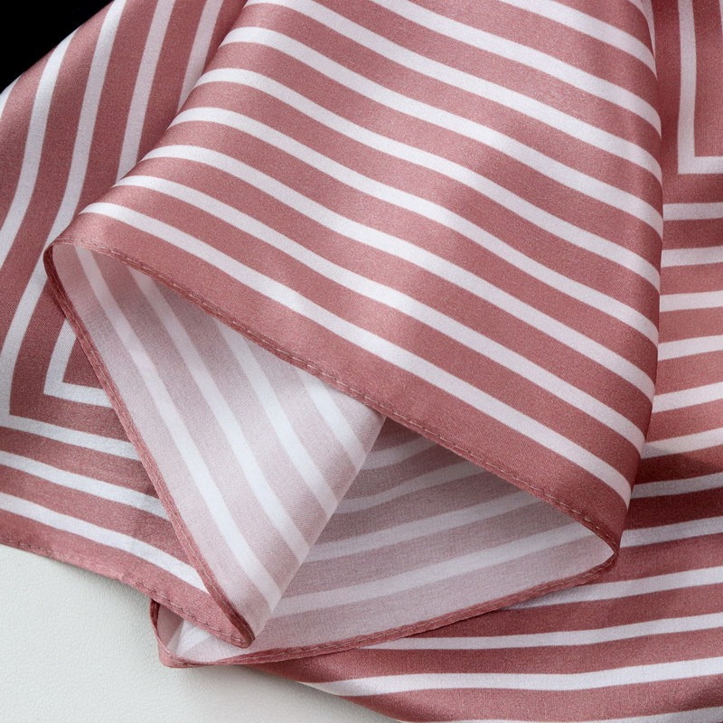 100% Pure Silk Scarf Women Hij - Silk Tie Striped recensie en prijs