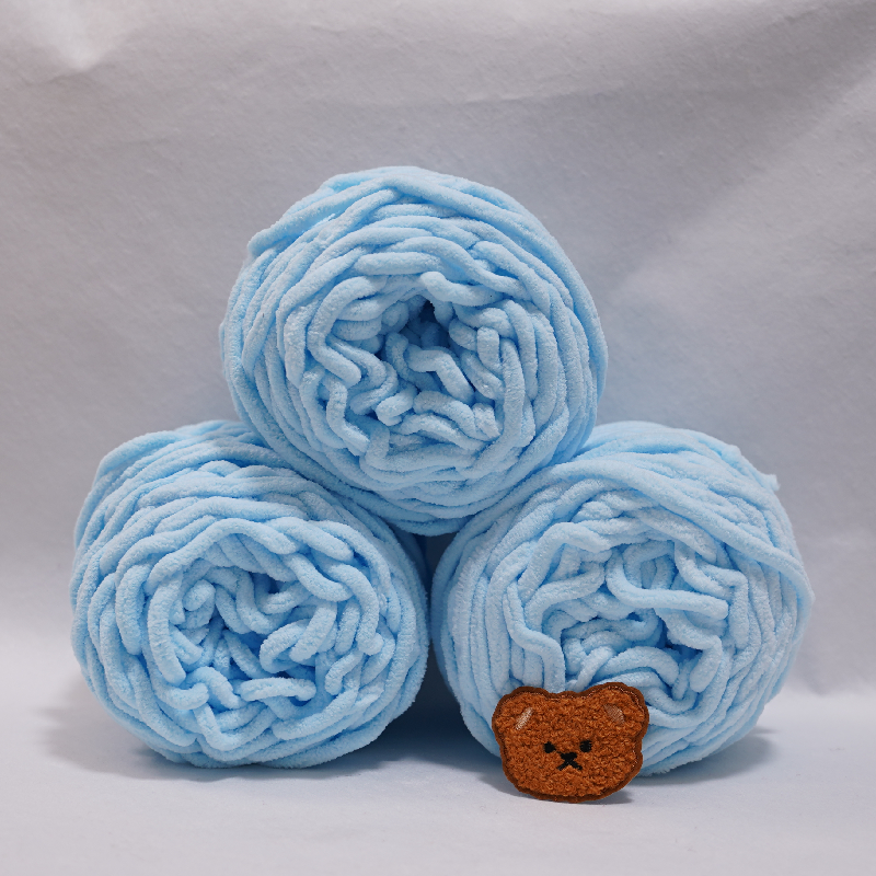 3PCS 300g Chenille Knitting Ya - Woven Scarf Blanket recensie en prijs