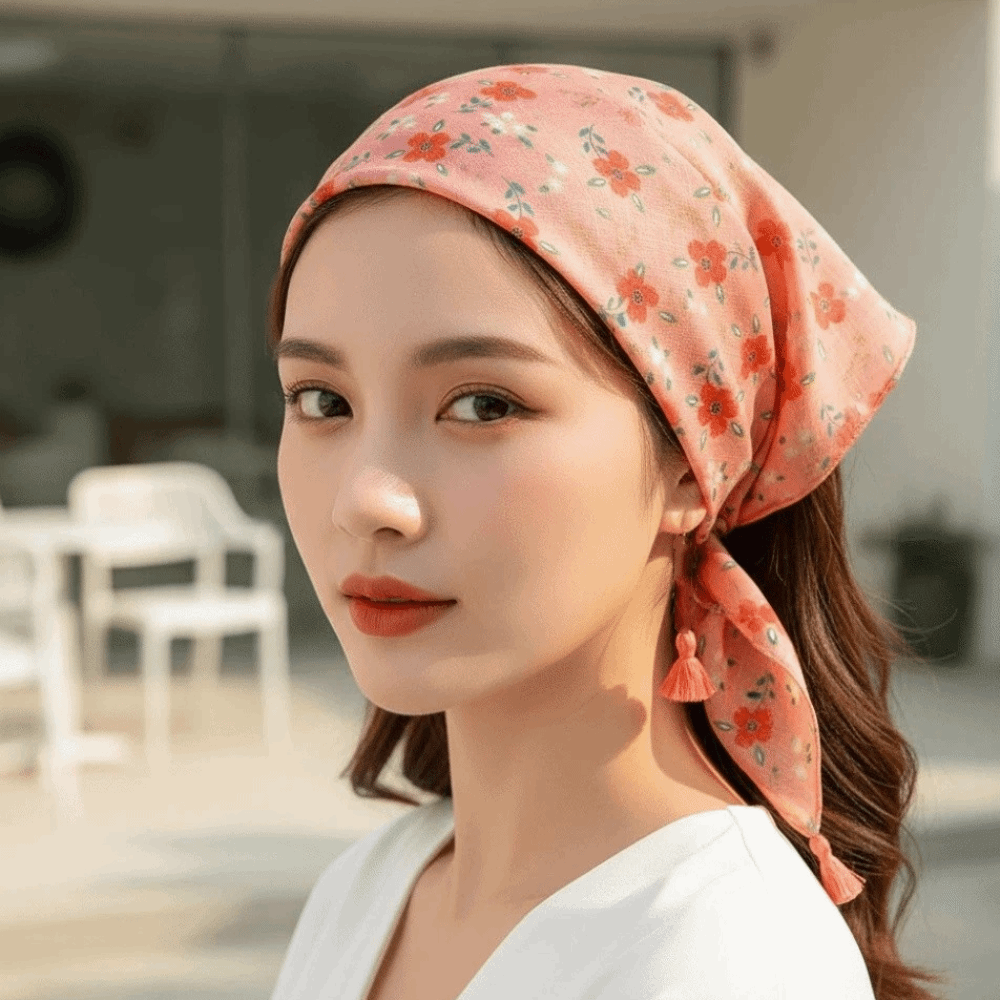 Neck Wrap Cotton-Linen Square  - Bandana Cotton recensie en prijs