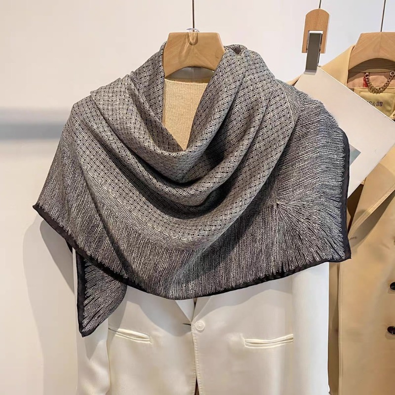 Oversized 110x110cm Real Silk  - Pashmina Wrap Large recensie en prijs