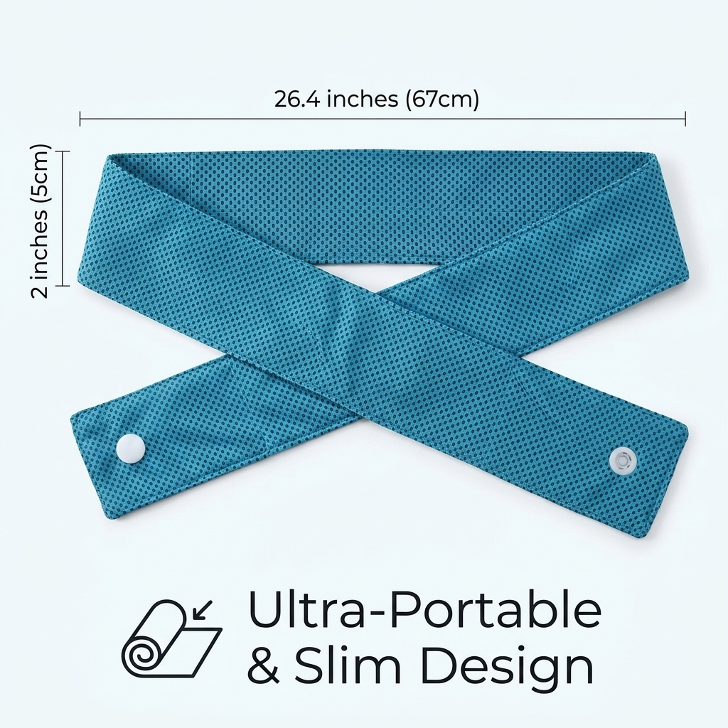 Cooling Neck Gaiter Scarf Band - Silk Neck Scarf recensie en prijs
