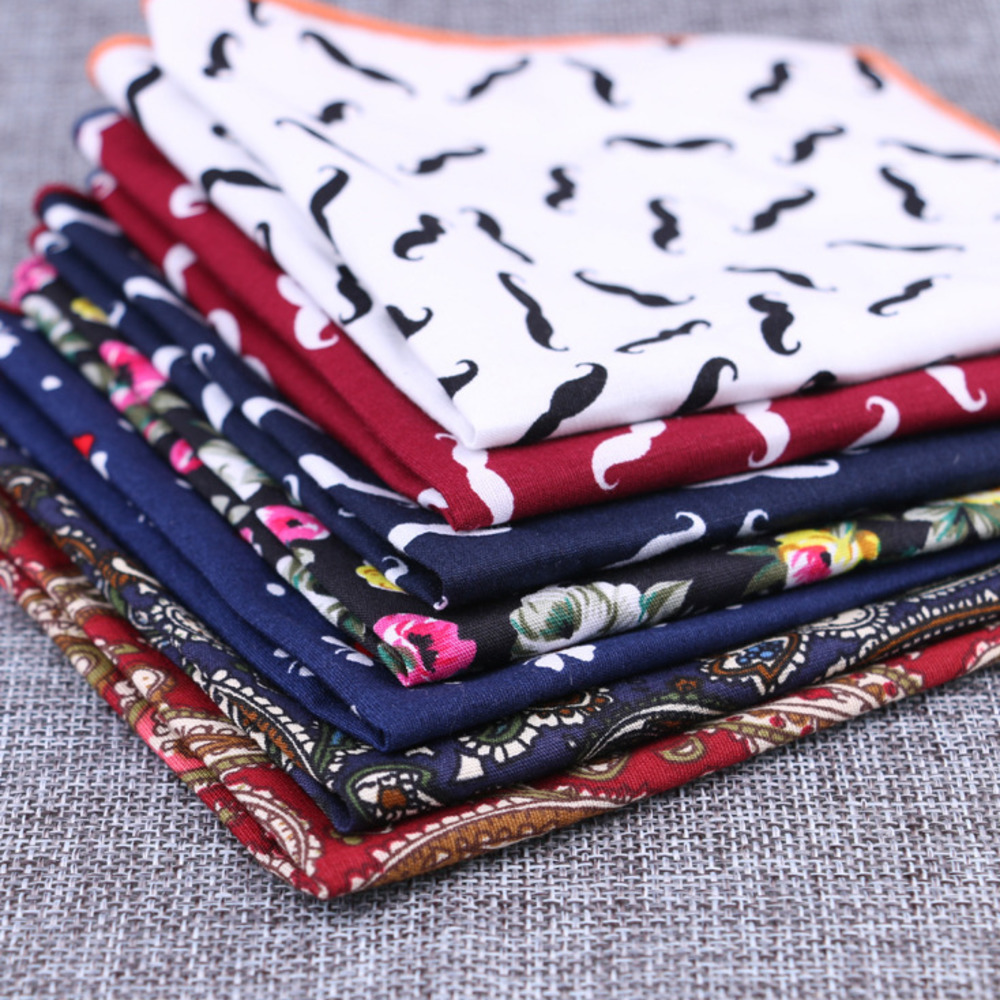 Fashion Cotton Pocket Square F - Handkerchief Cotton Men recensie en prijs