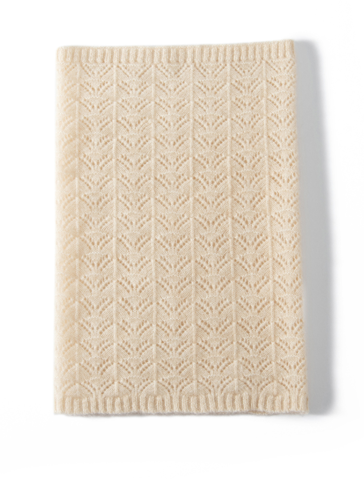 Womens 100% Cashmere Fan Point - Infinity Scarf Knit recensie en prijs