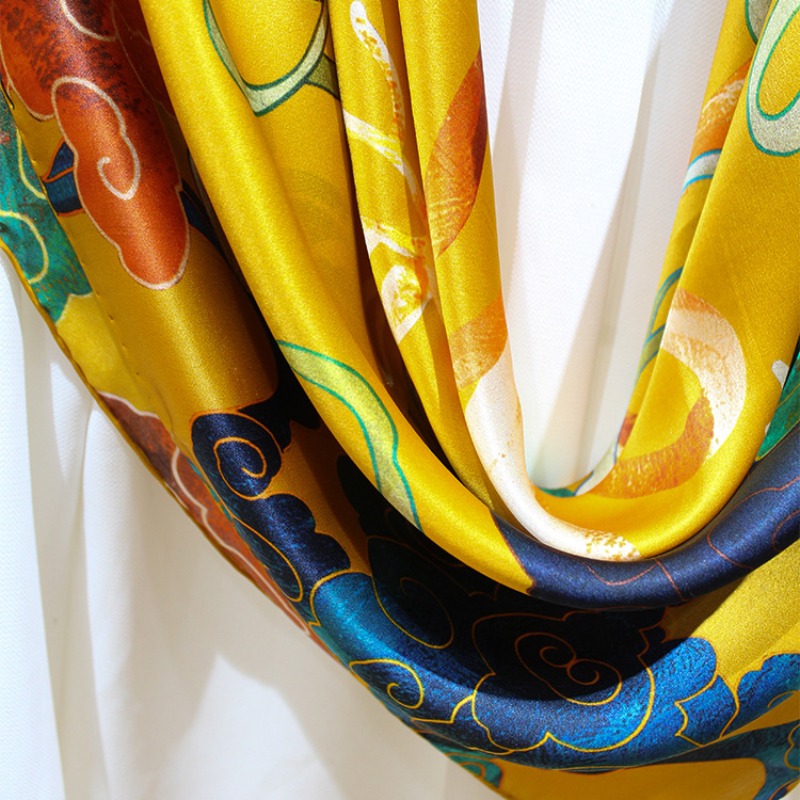 New Luxury 110x110cm Real Silk - Pashmina Wrap Large recensie en prijs