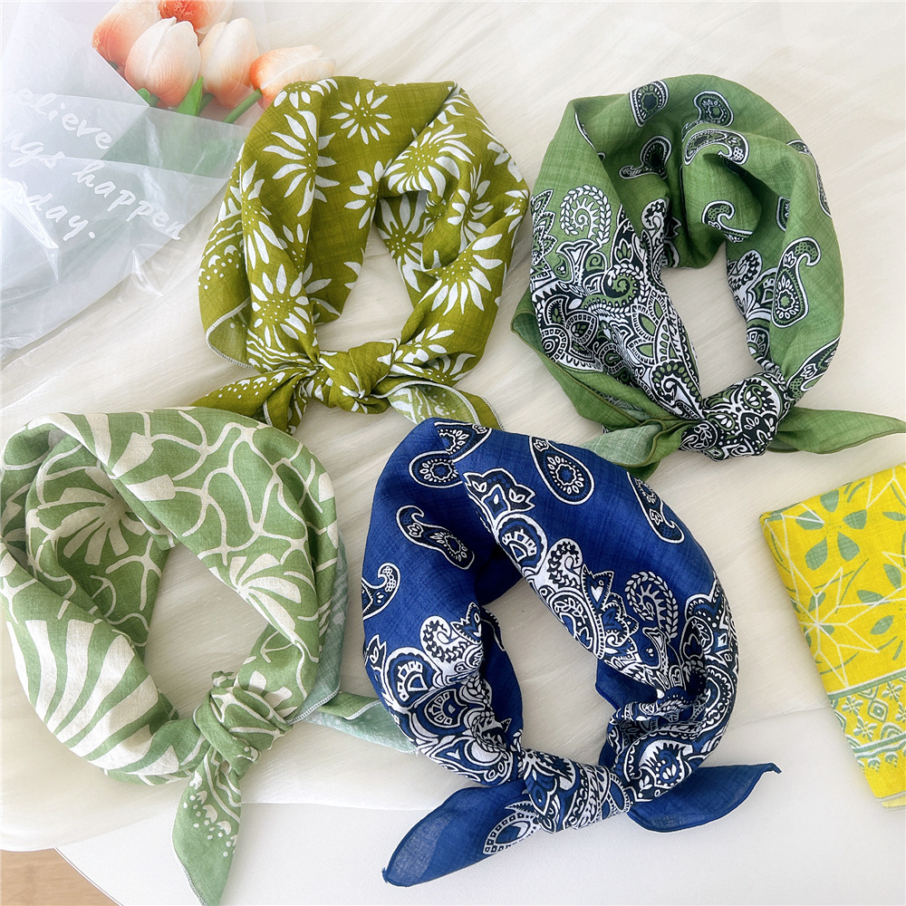 Luxury Floral Print Cotton Lin - Bandana Cotton recensie en prijs