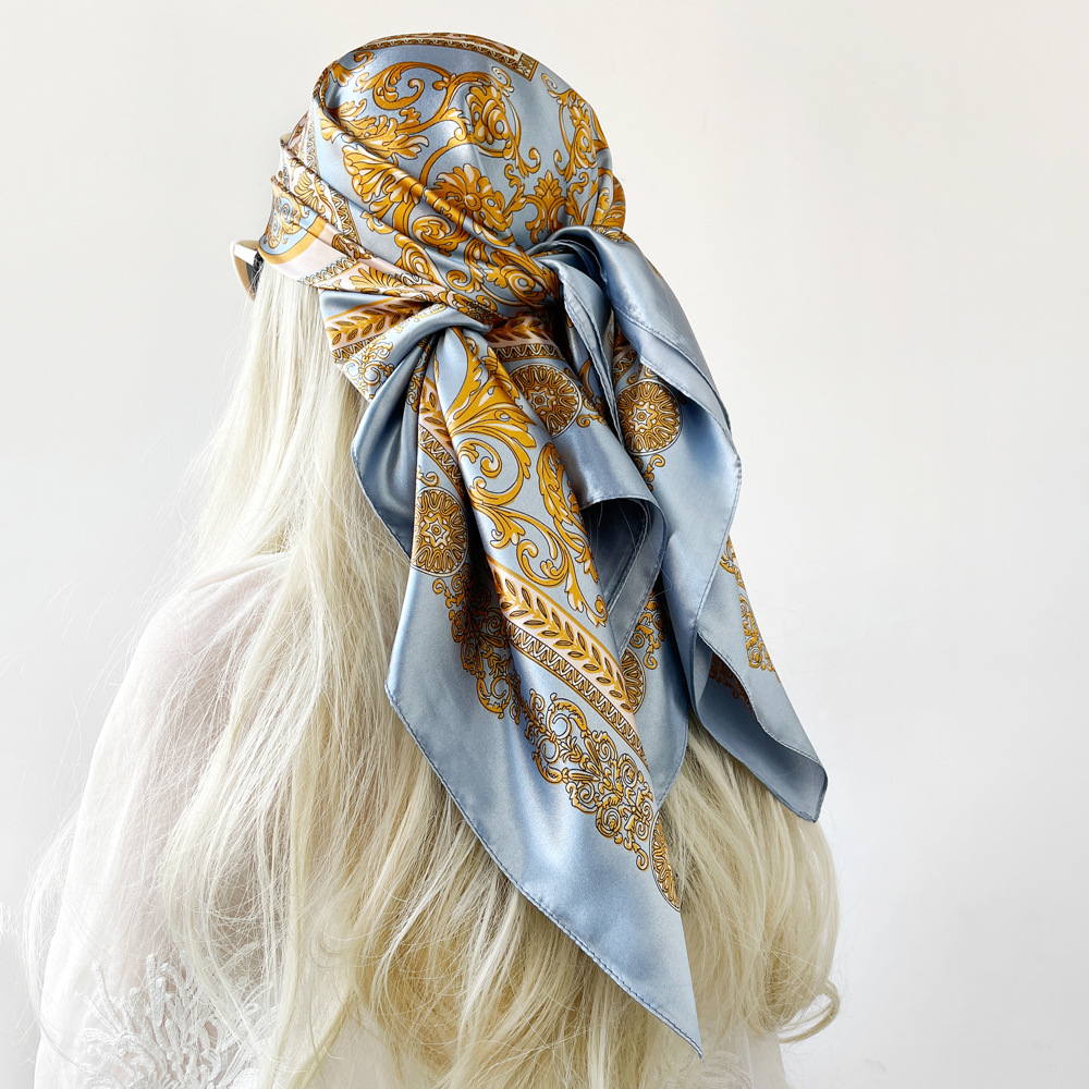 Silk Shawl Satin Square Scarf  - Scarf Silk Square recensie en prijs