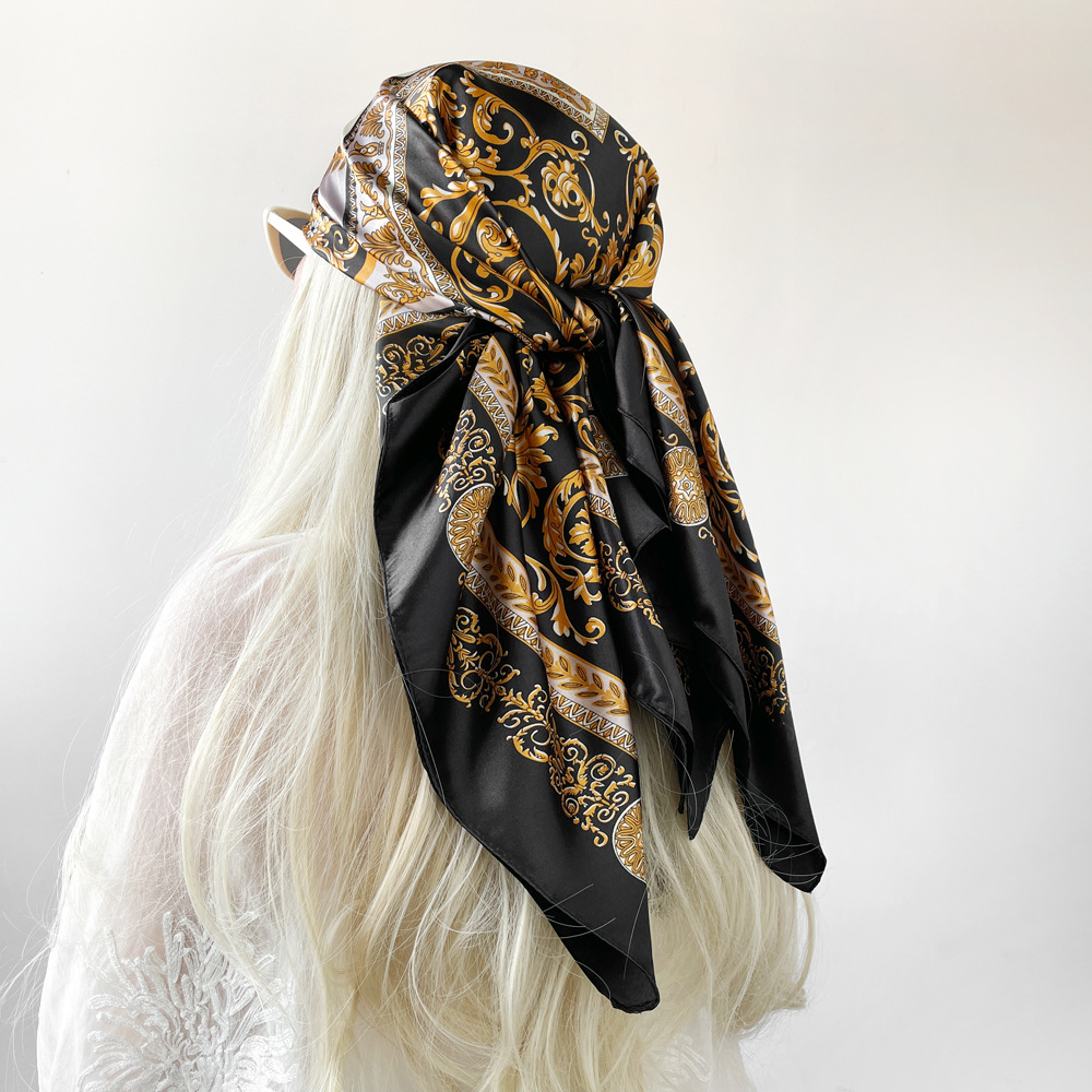 Silk Shawl Satin Square Scarf  - Scarf Silk Square recensie en prijs
