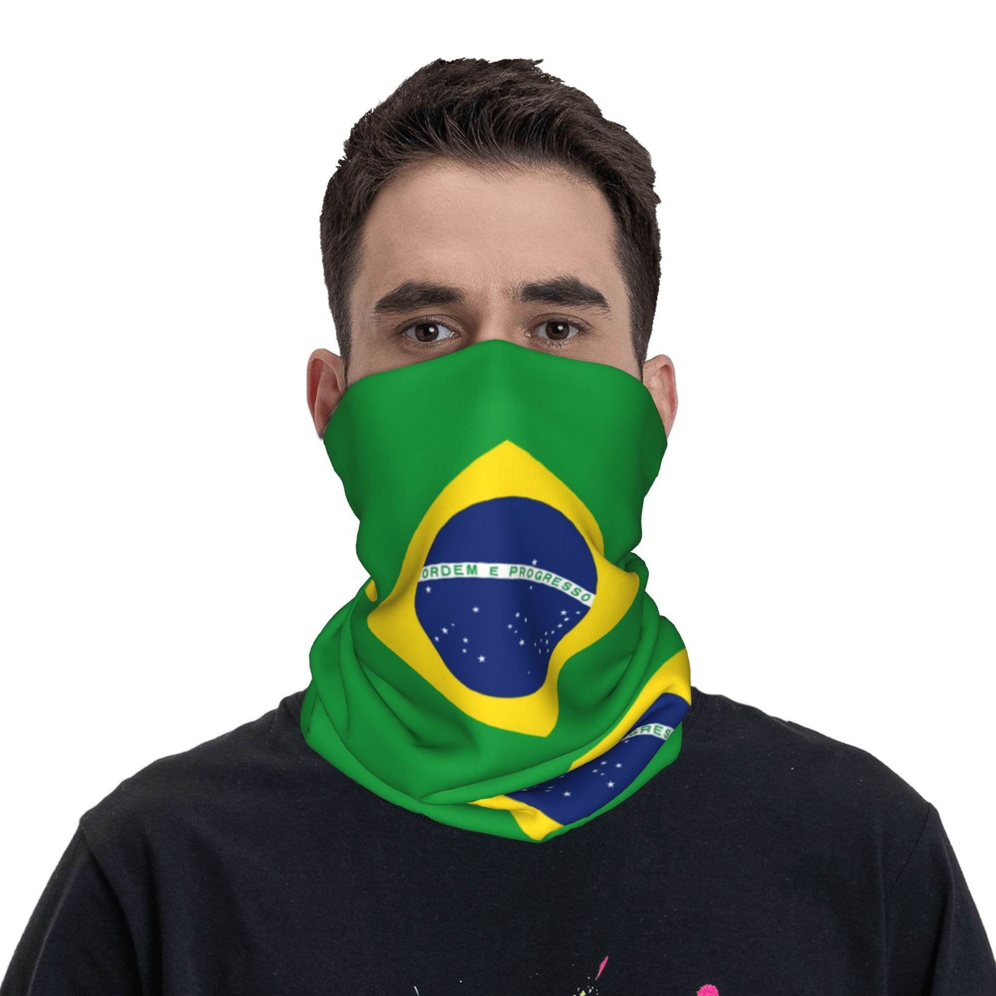 Custom Brazil Flag Bandana Nec - Neck Warmer Tube recensie en prijs