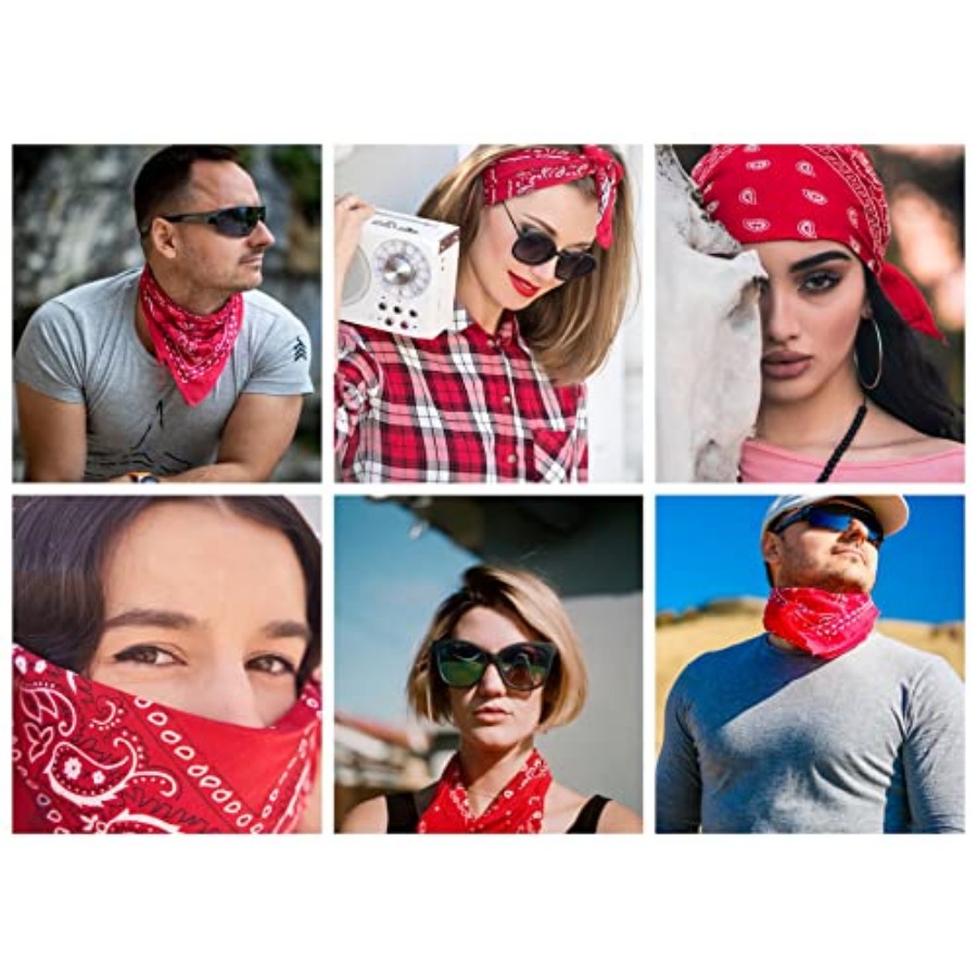 Gift Packaging Bandana for Men - Handkerchief Cotton Men recensie en prijs