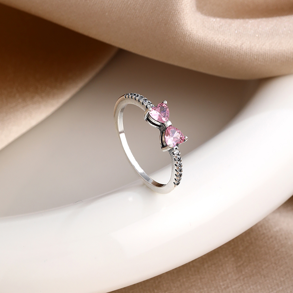 925 Sterling Silver Red Pink W - Tie Clip Silver recensie en prijs