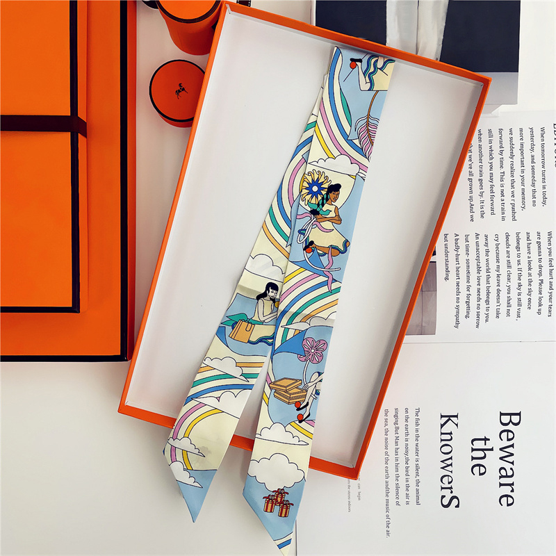 Women 100% Mulberry Silk Scarf - Ascot Neck Scarf recensie en prijs