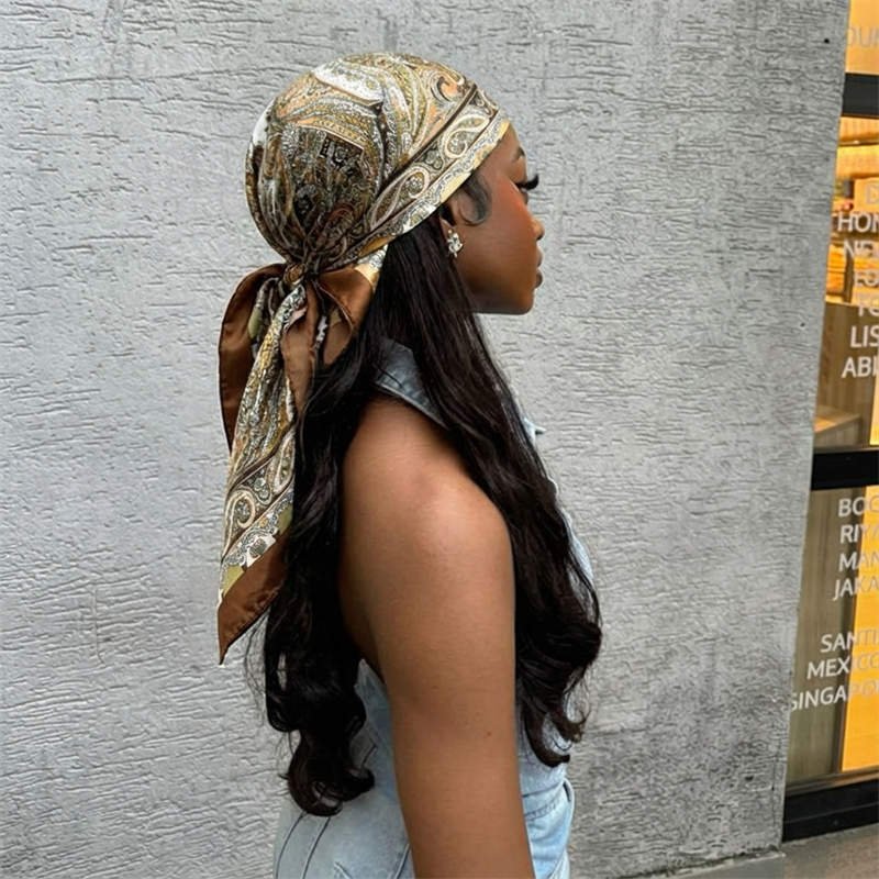 Women Spring Summer Square Sca - Scarf Silk Square recensie en prijs