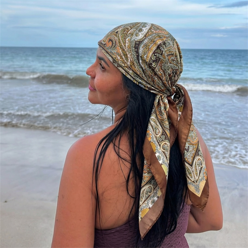 Women Spring Summer Square Sca - Scarf Silk Square recensie en prijs