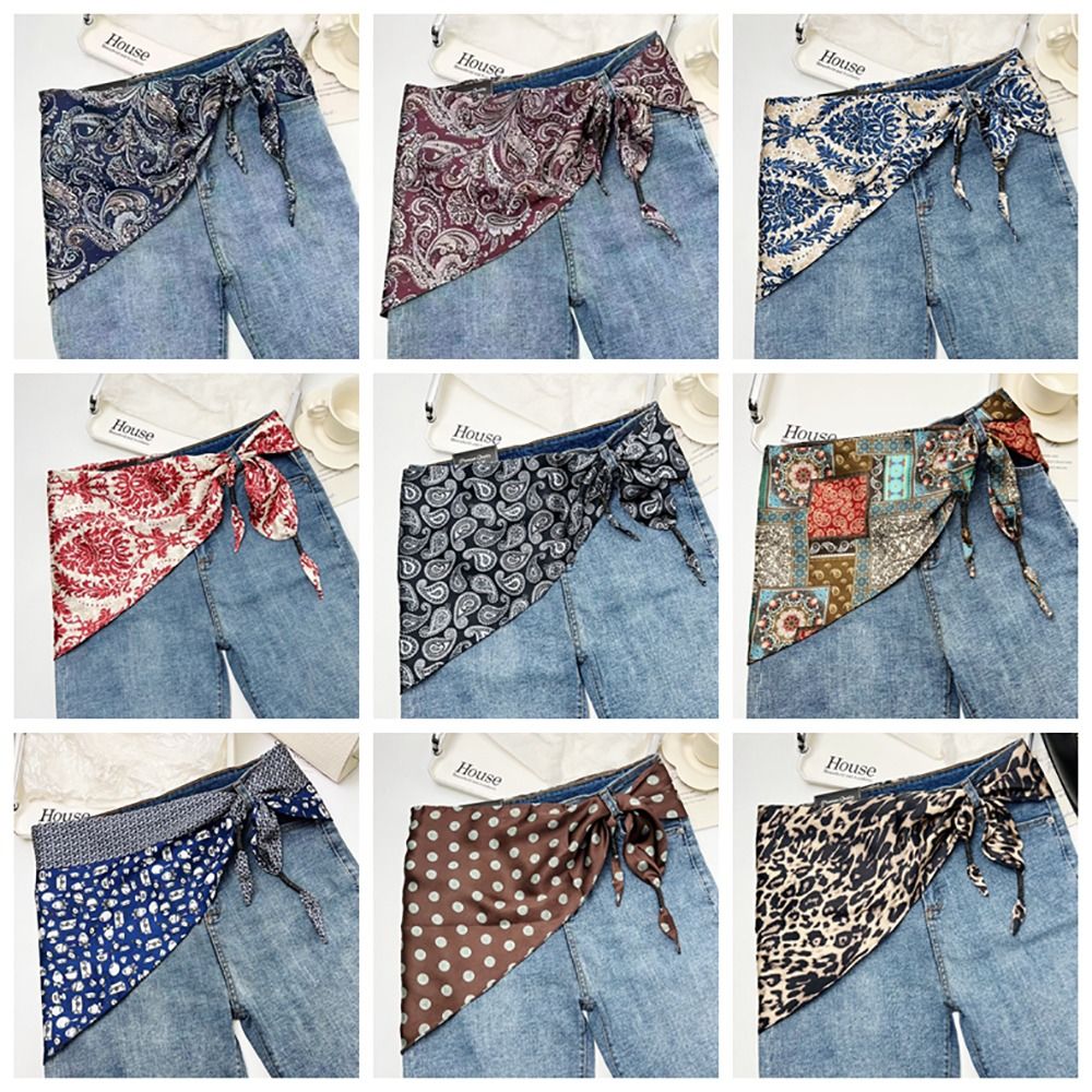 Imitation Silk Cashew Floral S - Scarf Silk Square recensie en prijs