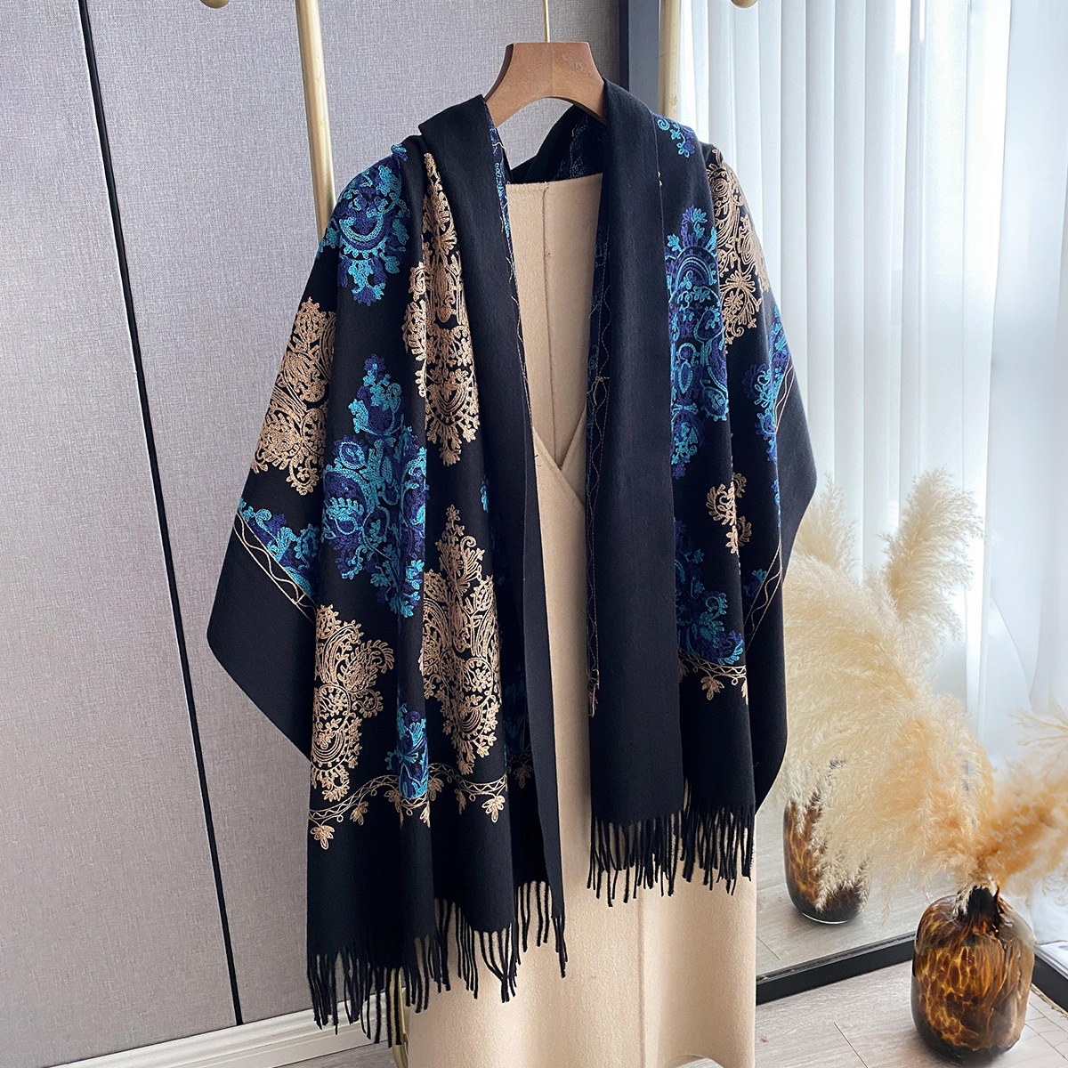 Women Fashion Winter Warm Cash - Woven Scarf Blanket recensie en prijs