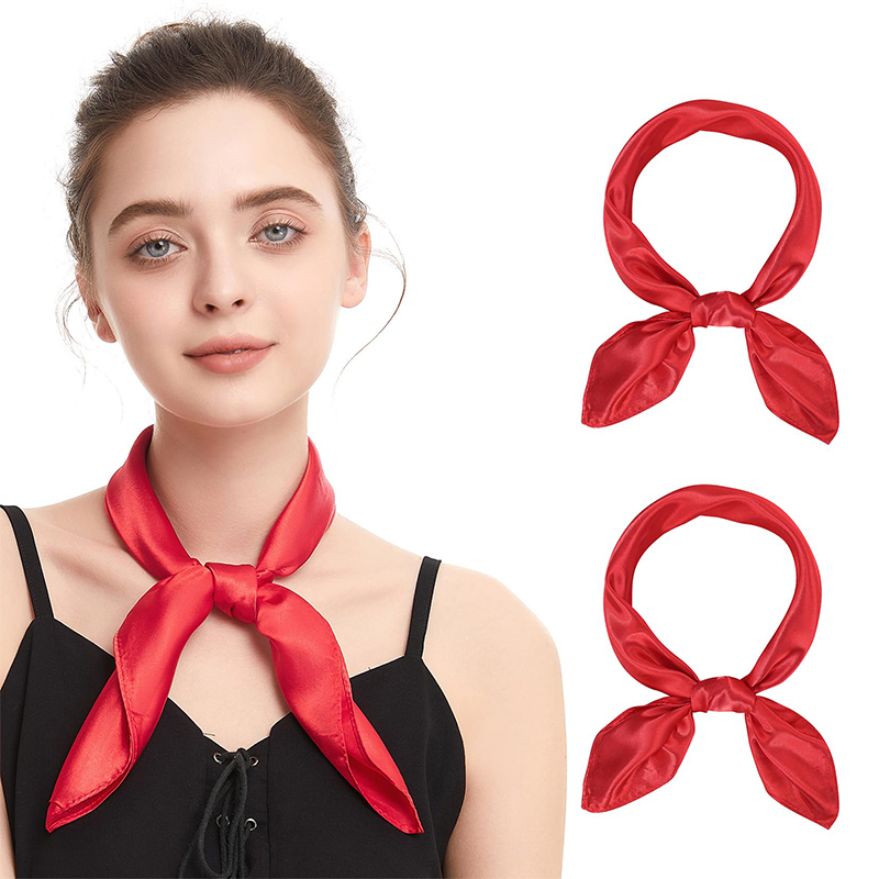 2024 New Fashion Women Satin S - Scarf Silk Square recensie en prijs