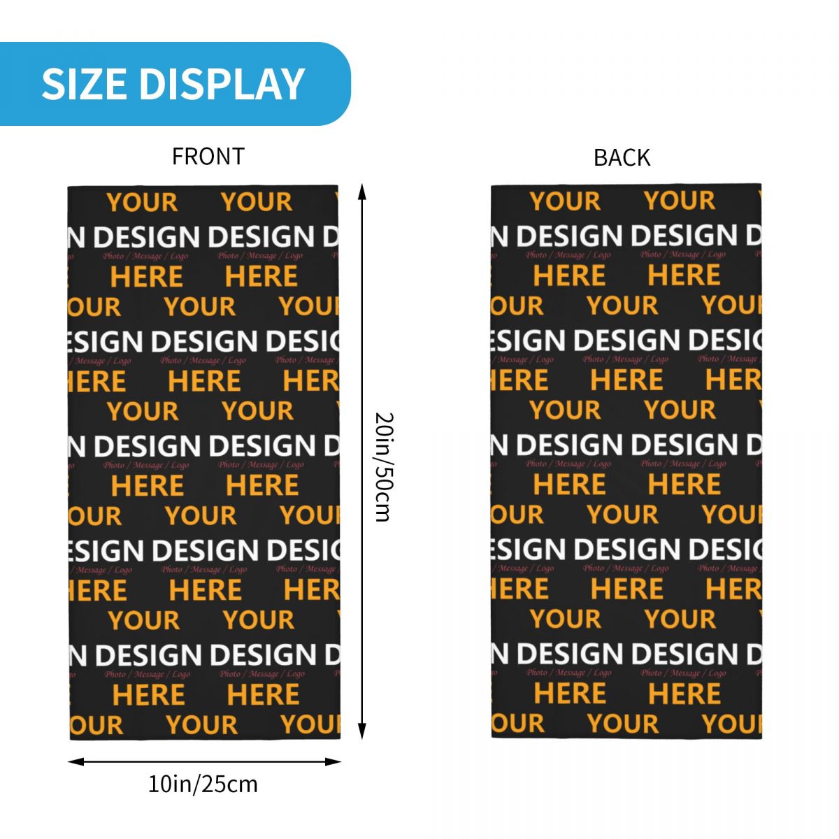 Custom Your Design Here Bandan - Neck Warmer Tube recensie en prijs