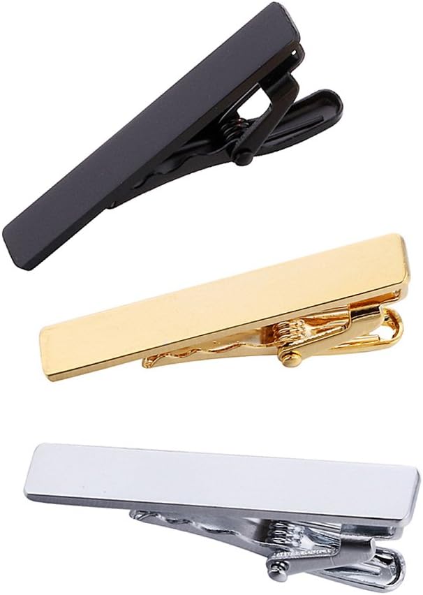 Men's Skinny Tie Clip Set 3 To - Tie Clip Silver recensie en prijs