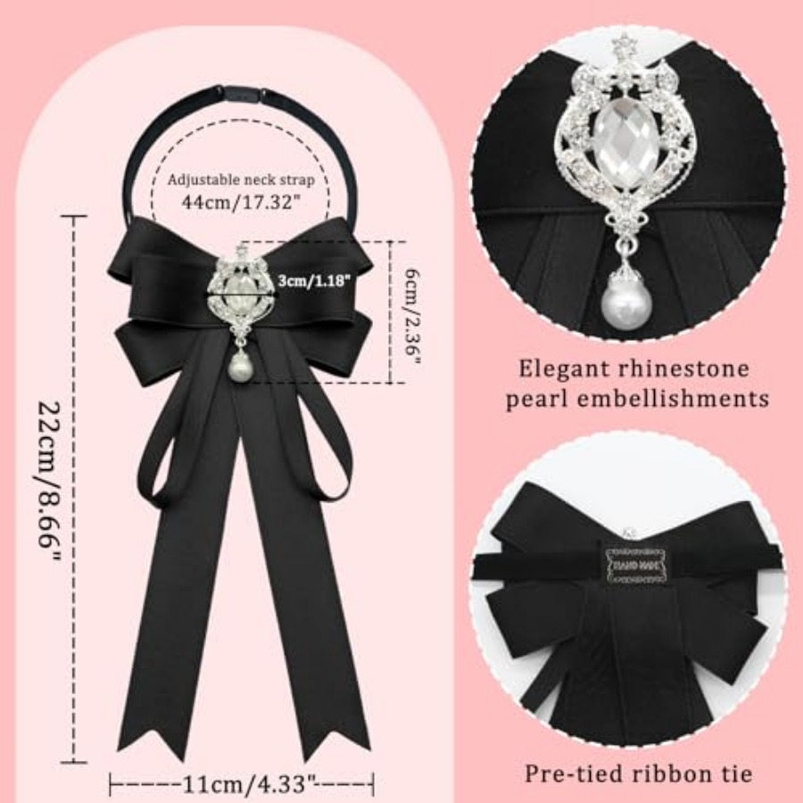 LJBFNN Bow Tie For Women, Pre- - Bow Tie Pre Tied recensie en prijs