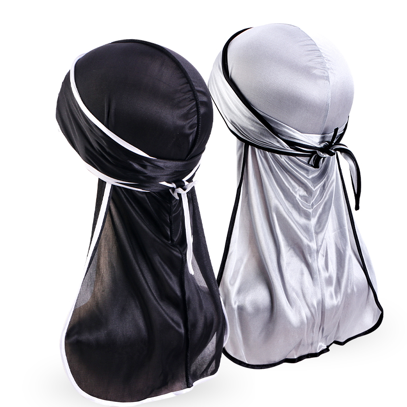 2PCS/LOT Unisex Men Satin Dura - Bandana Doo Rag recensie en prijs