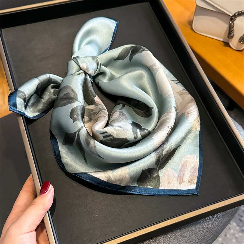 100% Silk Scarf Bandana Women  - Scarf Silk Square recensie en prijs