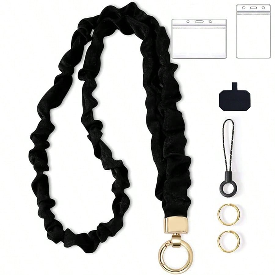 Fashion Scrunchie Lanyard with - Lanyard Badge Holder recensie en prijs