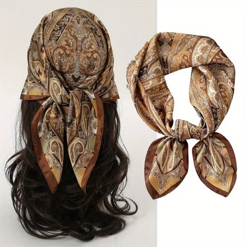 2025 New Fashion 70X70cmPrinte - Ascot Neck Scarf recensie en prijs