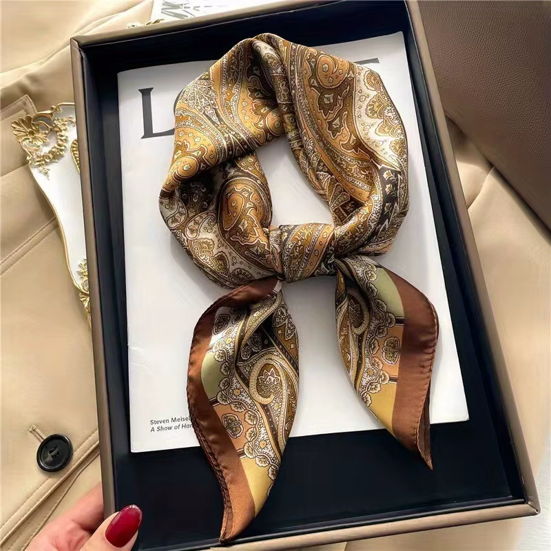 2025 New Fashion 70X70cmPrinte - Ascot Neck Scarf recensie en prijs