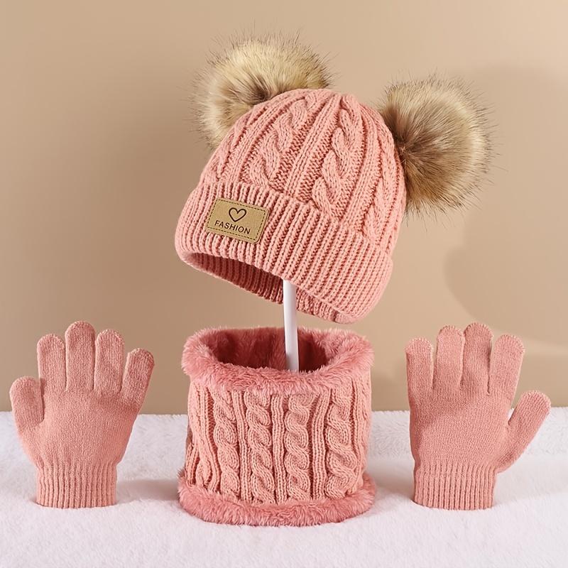 Toddler Kids Pom Pom Decor Bea - Infinity Scarf Knit recensie en prijs