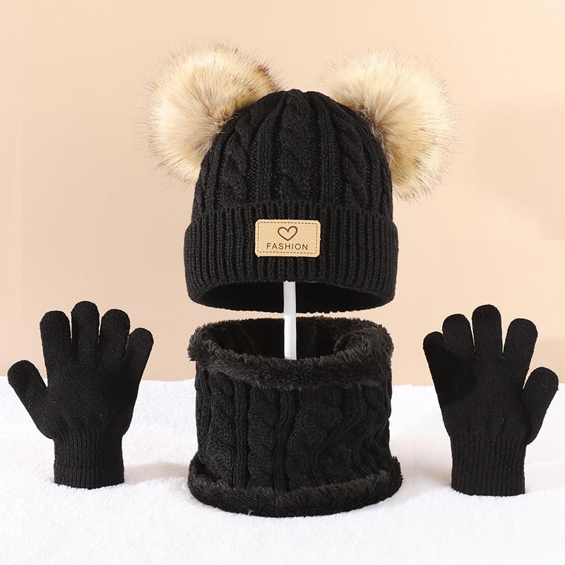 Toddler Kids Pom Pom Decor Bea - Infinity Scarf Knit recensie en prijs