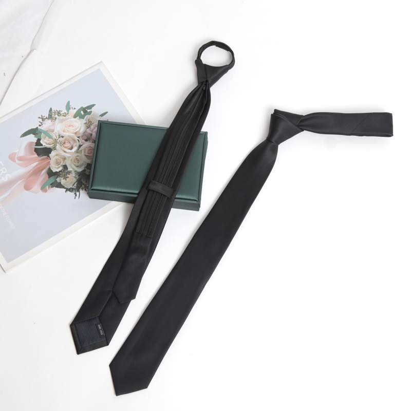 Black Colors Zipper Tie Handma - Skinny Tie Men recensie en prijs