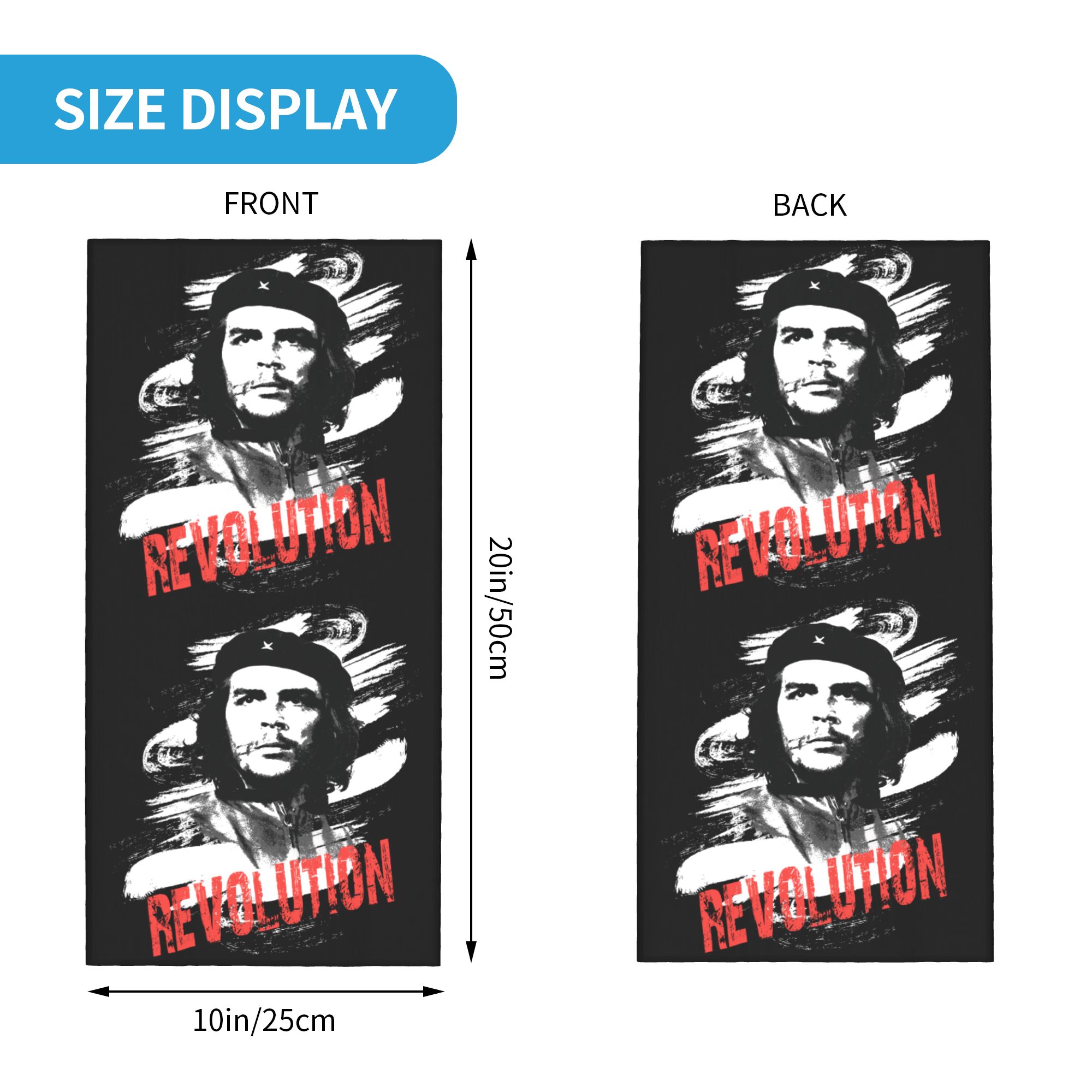 Custom Che Guevara Revolution  - Neck Warmer Tube recensie en prijs