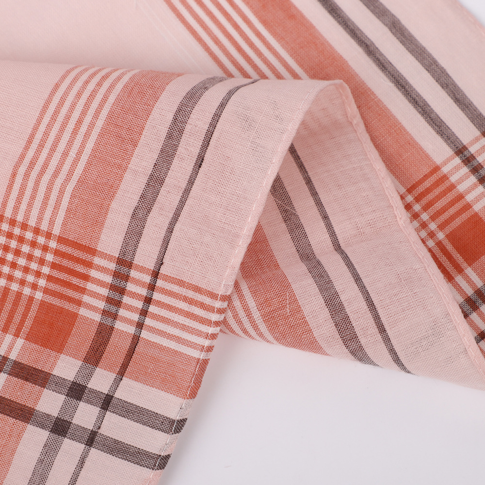6pcs Men's Mixed Color Plaid S - Handkerchief Cotton Men recensie en prijs