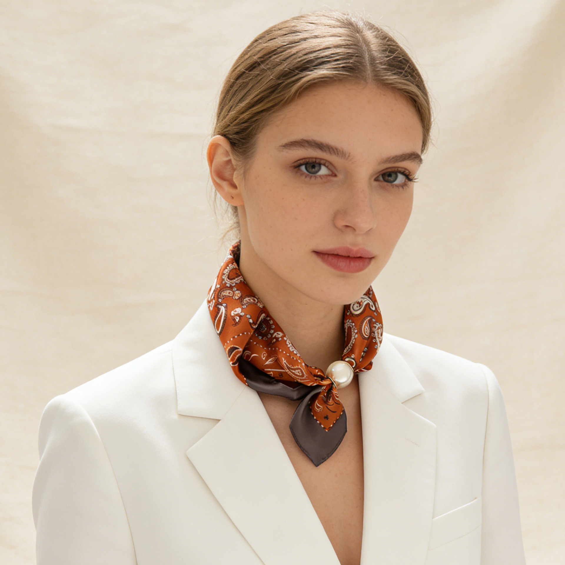 Scarf Chain Silk Lazy Magnetic - Face Scarf Mask recensie en prijs