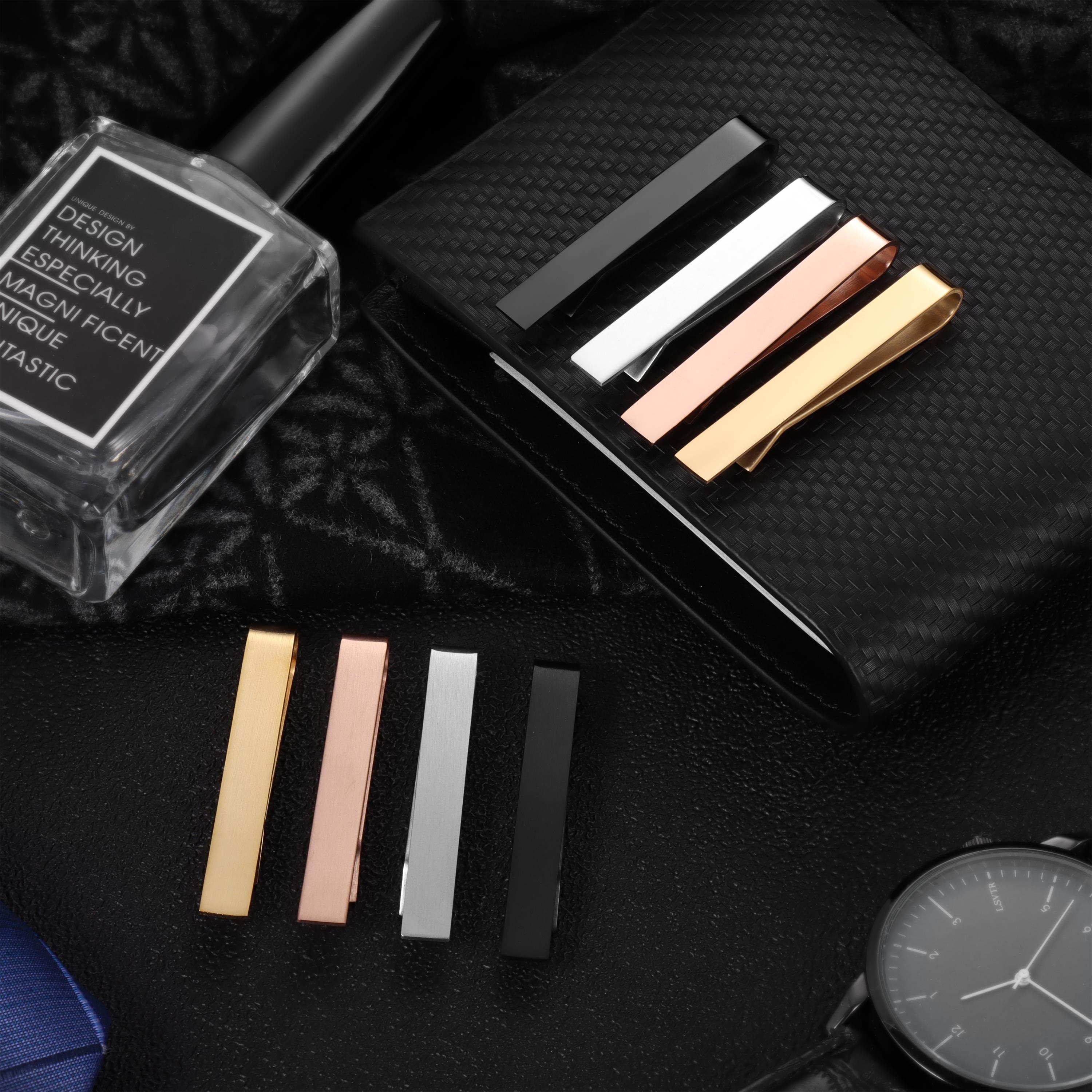HAWSON 2 in shiny and brushTie - Tie Bar Set Gift recensie en prijs