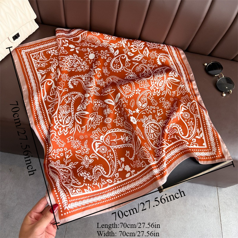 1Pc cashew print fashion silk  - Scarf Silk Square recensie en prijs