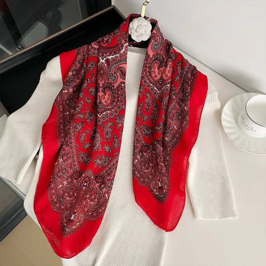 New Fashion 70X70cm Women's Sc - Bandana Cotton recensie en prijs
