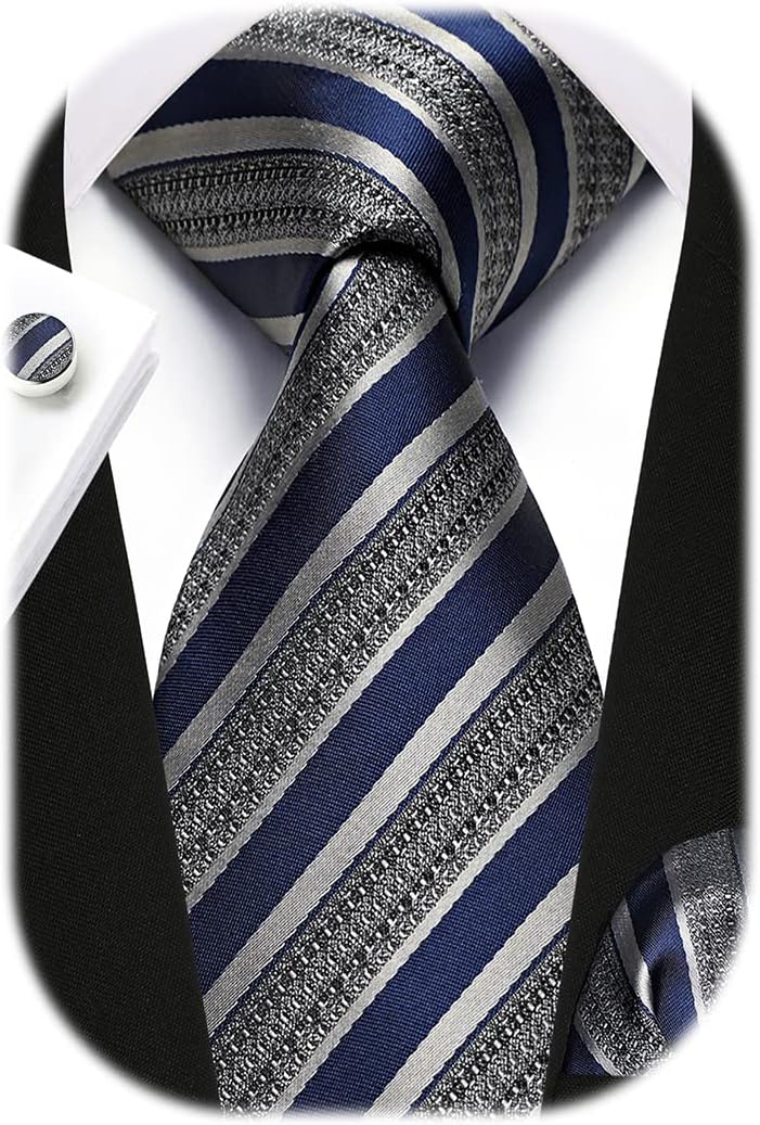 Men's Stripe Tie & Pocket Squa - Pocket Square Set recensie en prijs