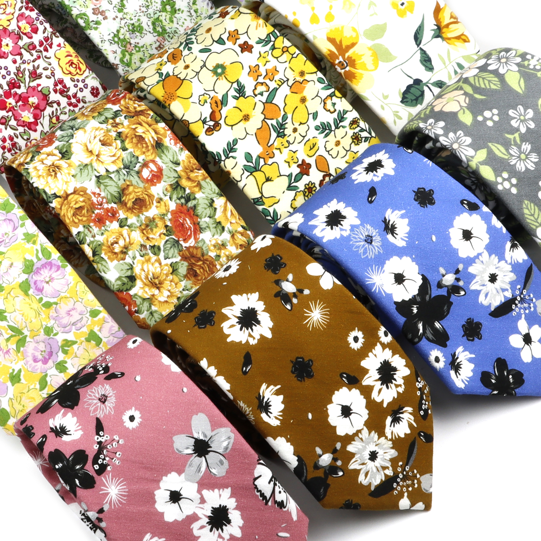 New Elegant Floral Tie For Men - Skinny Tie Men recensie en prijs