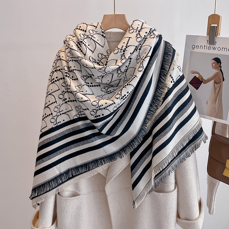 Elegant Striped Design Scarf I - Woven Scarf Blanket recensie en prijs