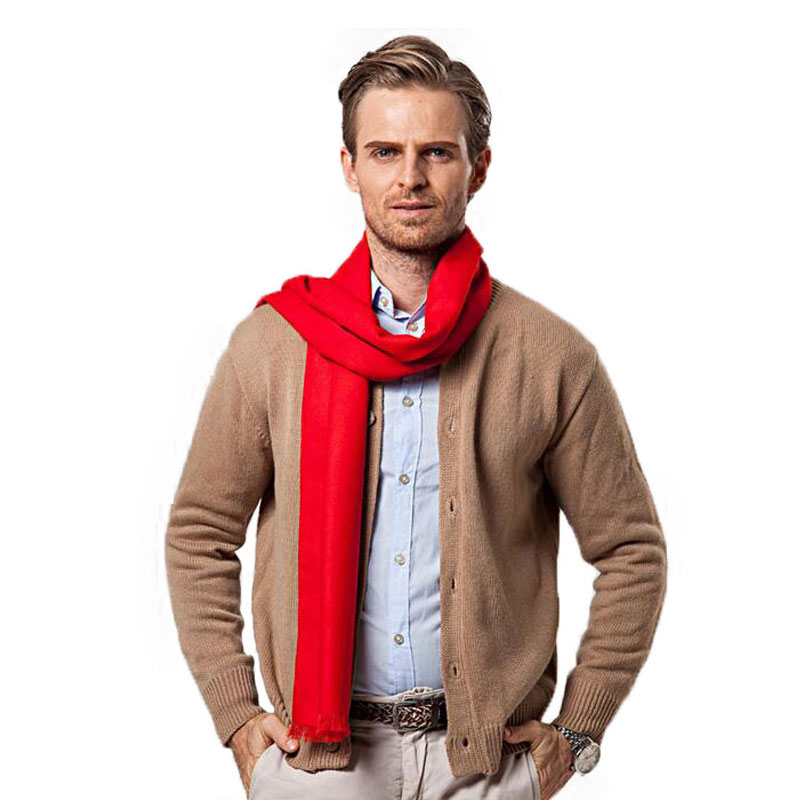 Fashion Winter Solid Color Men - Muffler Men Wool recensie en prijs