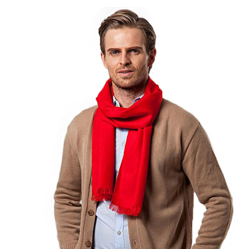 Fashion Winter Solid Color Men - Muffler Men Wool recensie en prijs