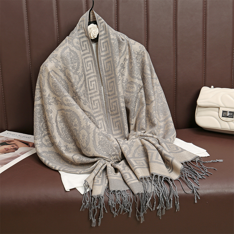2024 Luxury Thick Cashmere Sca - Woven Scarf Blanket recensie en prijs