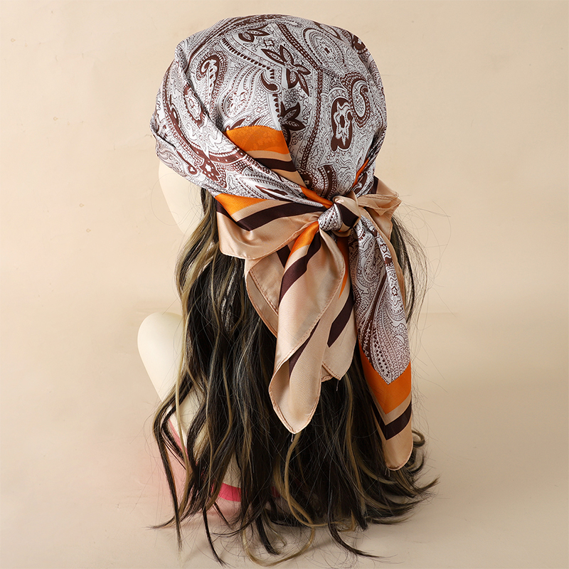 Luxury Spring Silk Scarf Women - Silk Tie Striped recensie en prijs